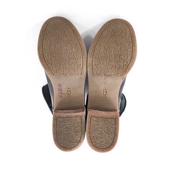 UGG Gray Ankle Boots Suede Minimalist Design - Picture 11 of 13